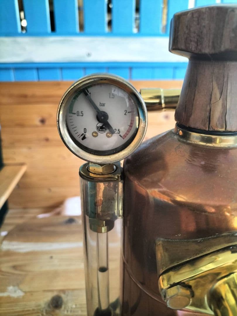 La Pavoni パボーニ プロフェッショナル 真鍮製手動エスプレッソマシン