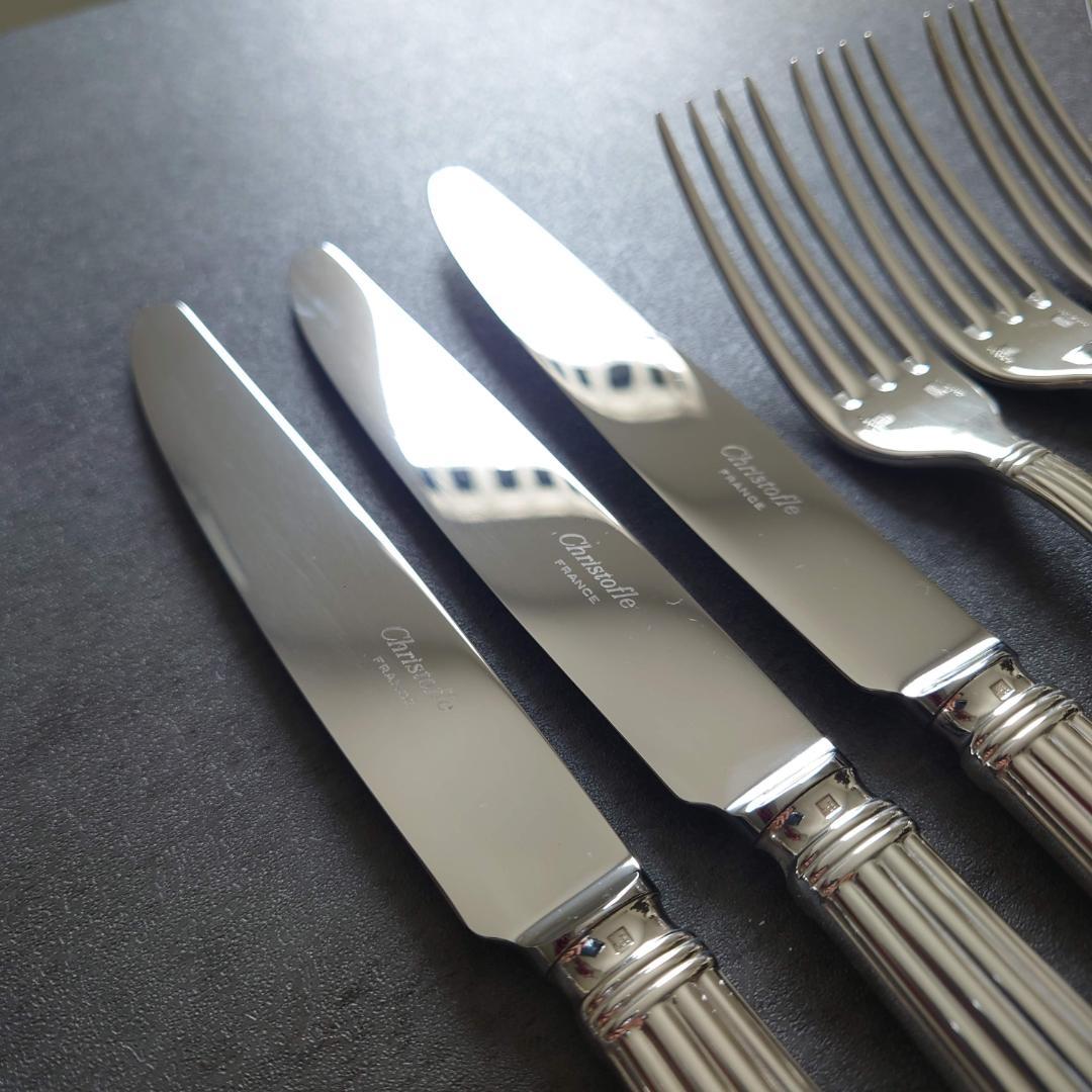 美品 クリストフル アリア テーブルサイズ 9点