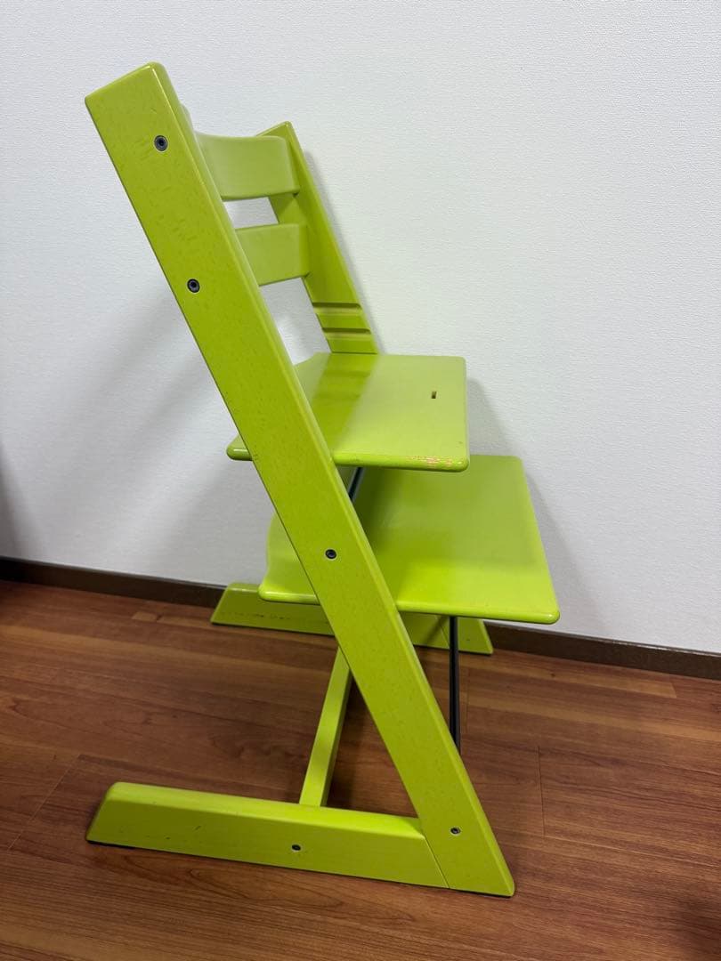 【STOKKE】トリップトラップ　ライムグリーン　シリアル6