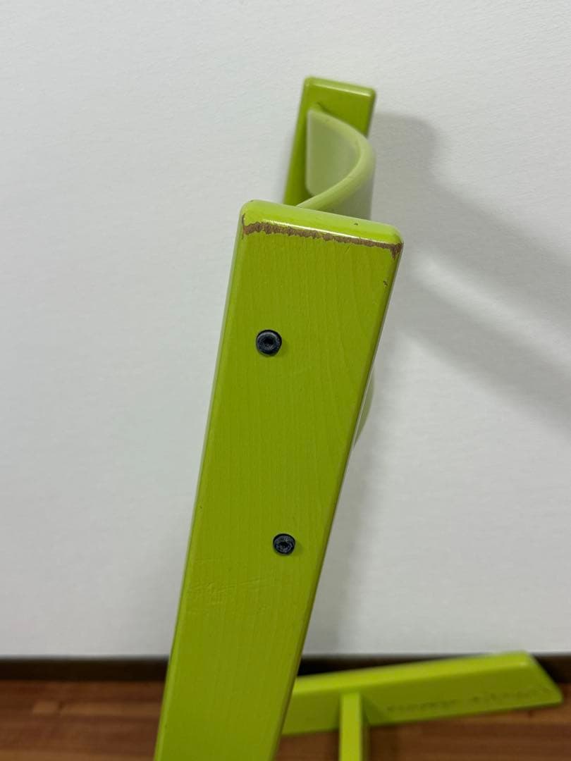 【STOKKE】トリップトラップ　ライムグリーン　シリアル6