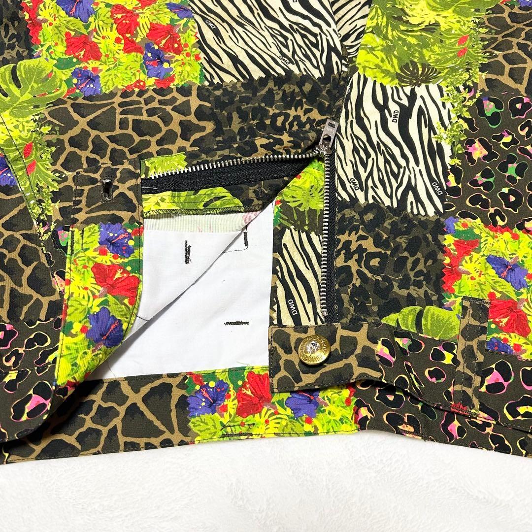 ダンスウィズドラゴン【2】激チャラ 総柄 ヒョウ柄 ゴルフウェア ショートパンツ