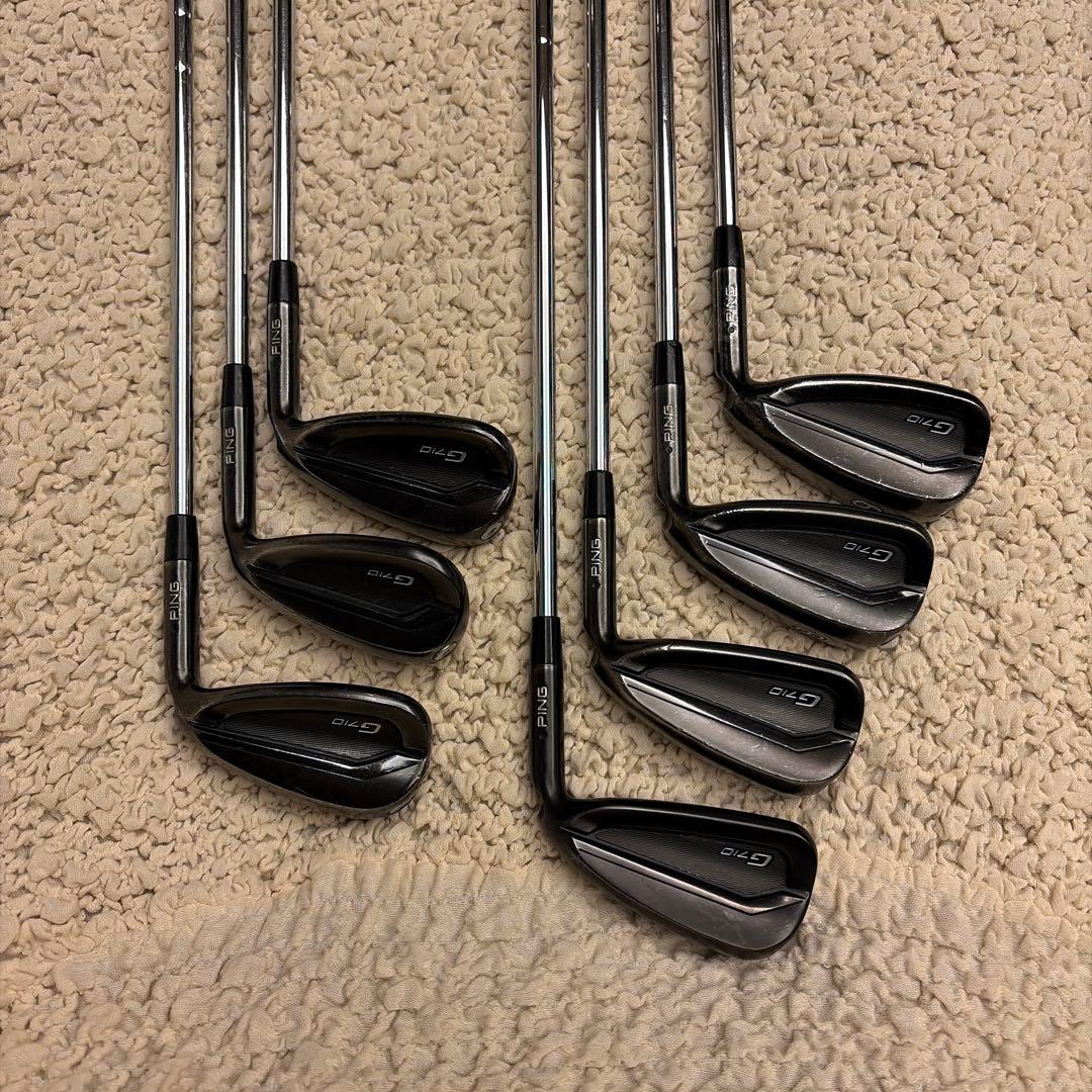PING G710 アイアン7本セット(U.W.S.6~9番)ゼロス7 S