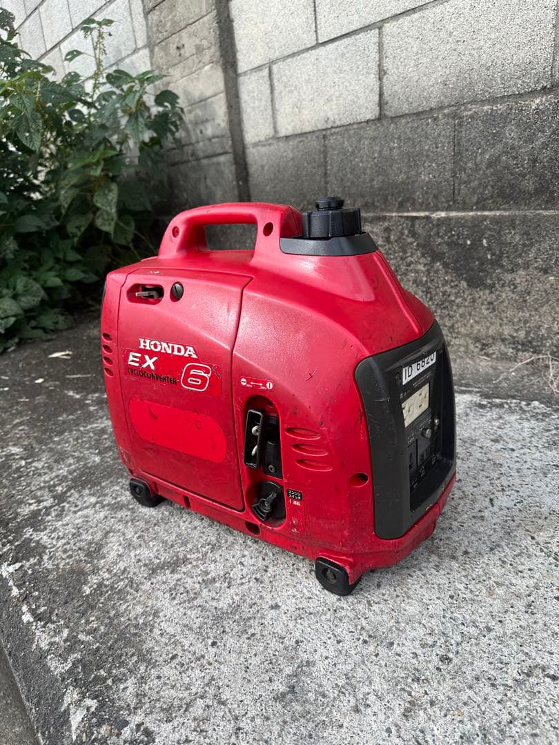 （動作確認済み）EX6 ホンダ 発電機 停電 防災 ポータブル エンジンOK！