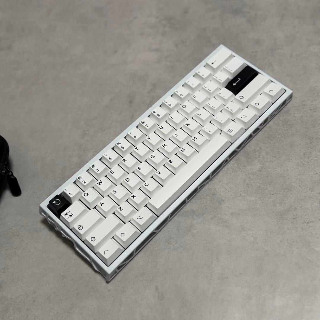 （定価39800）Kbdfans Holy60 HE White