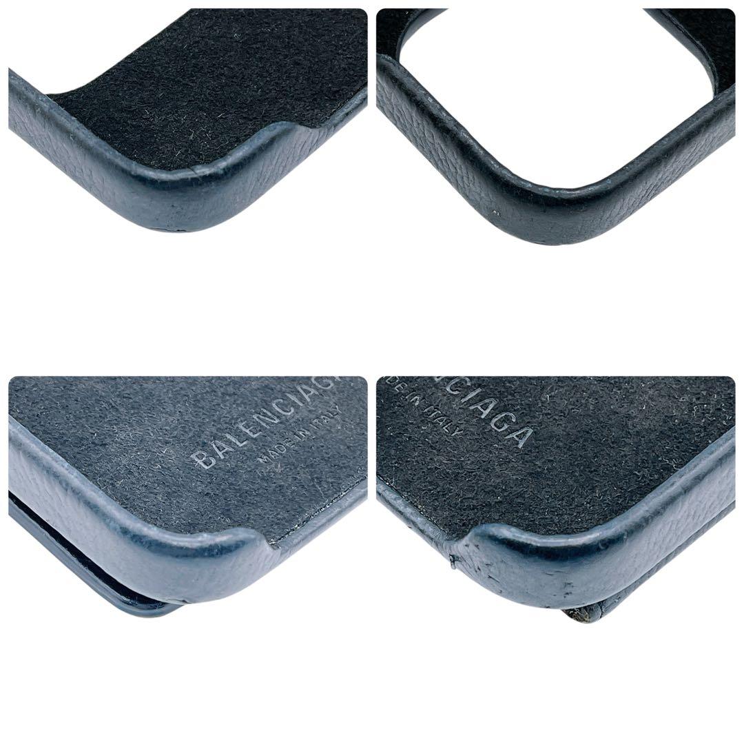 美品 バレンシアガ iPhoneケース 13 Pro 黒 ブラック ユニセックス