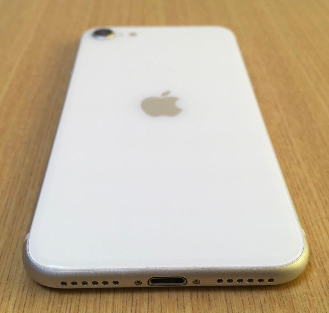 ジャンク品 iPhone SE 第2世代 128GB ホワイト SIMフリー
