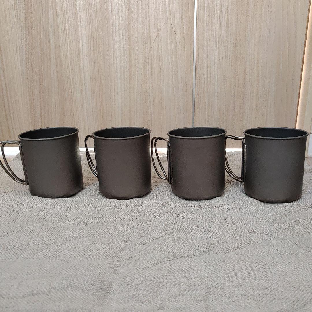  peak チタンマグカップ 300　4つセット