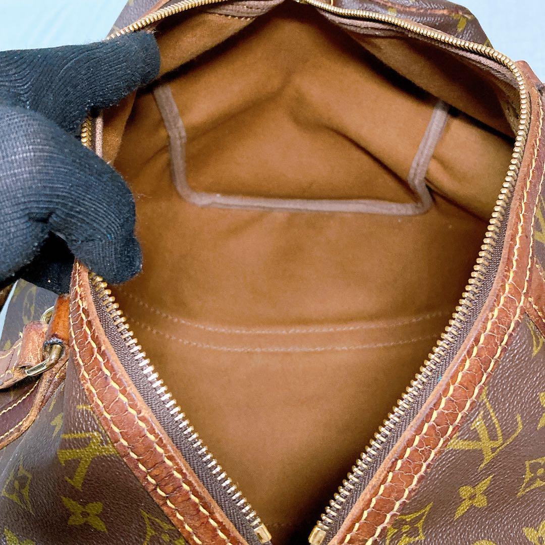 739 ルイヴィトン モノグラム　ハンドバッグボストンバッグ　サックスプール35