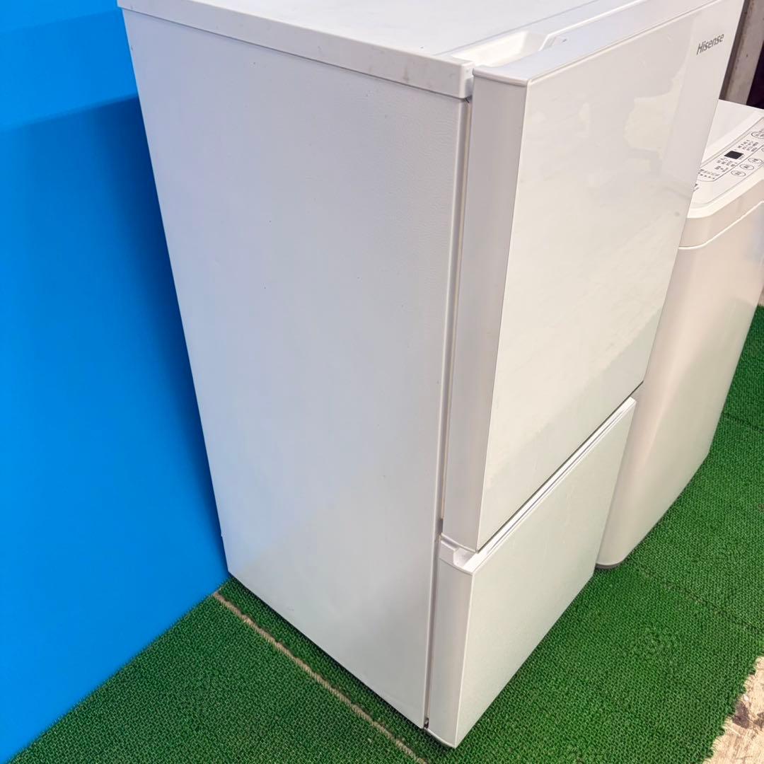 613 冷蔵庫　洗濯機　セット　小型　一人暮らし　右開き　2ドア　ガラスパネル