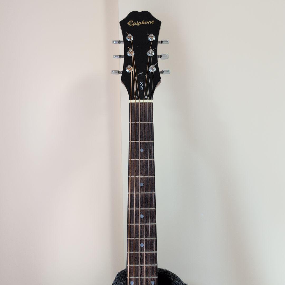 Epiphone アコースティックギター ブラウン カバー付き