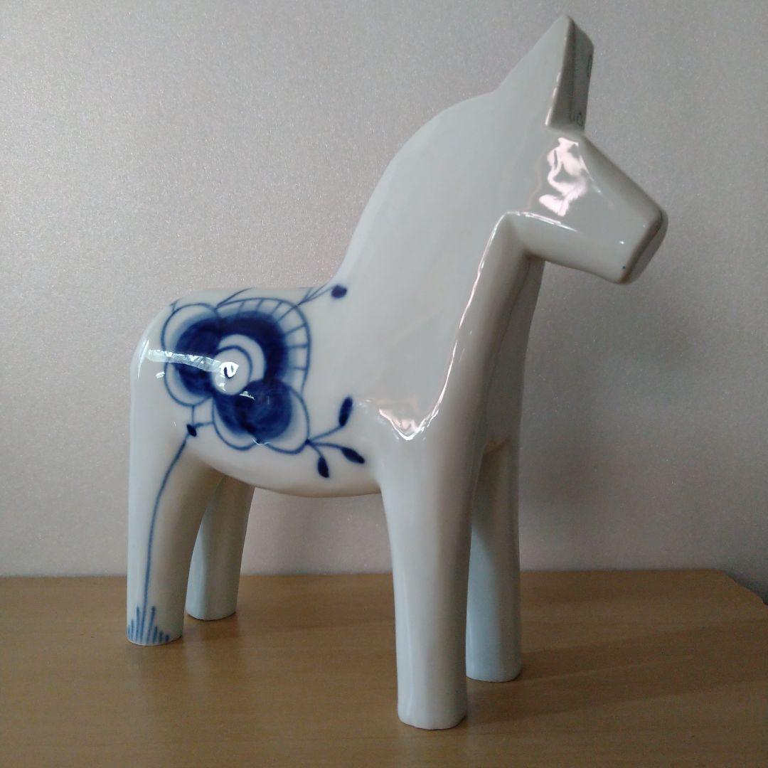 稀少✨️ロイヤルコペンハーゲン ダーラナホース 幸せを呼ぶ馬 フィギュリン 北欧