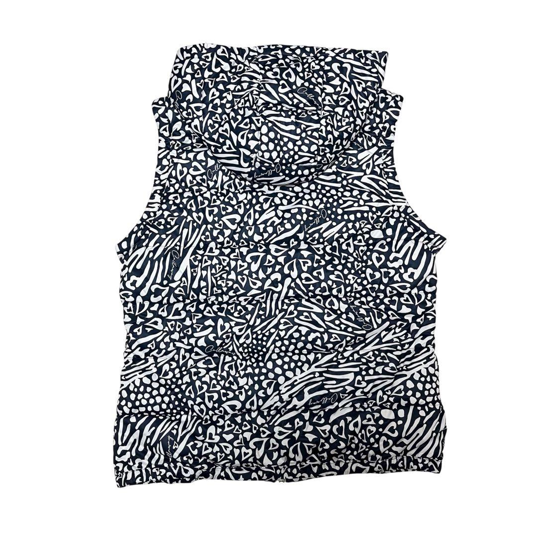 Callaway 2way 中綿 フード付き ジップ ジャケット ベスト 柄