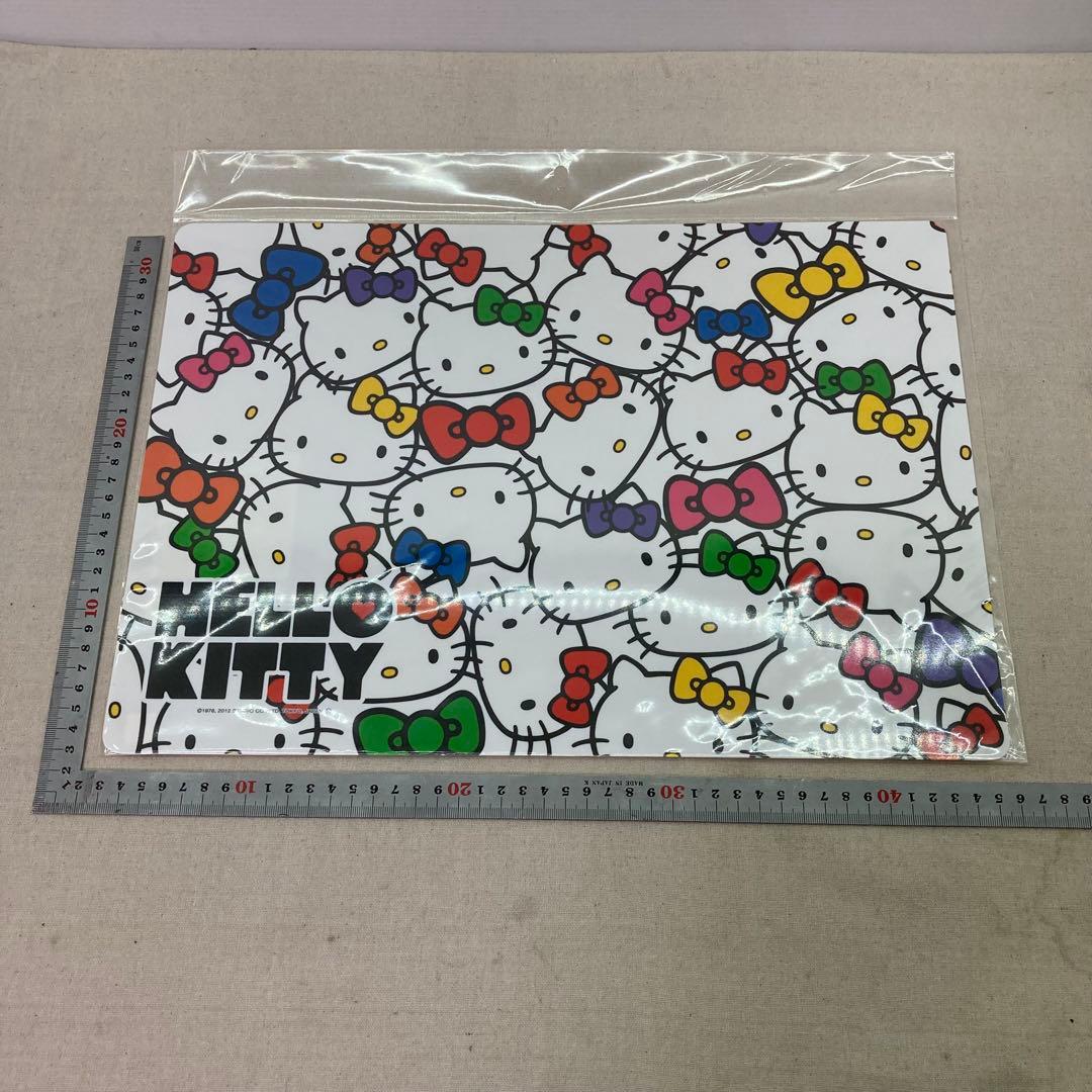 【新品未使用★2012年製★４枚セット】ハローキティ　ランチョンマット　サンリオ
