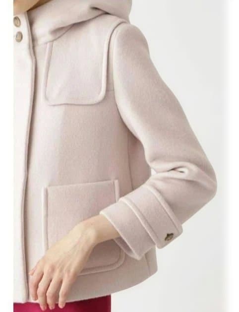 未使用タグ付き✩ジルスチュアート　コート　フード付き　M