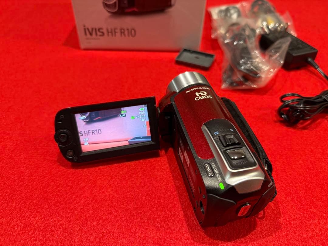 キャノン　Canon　ivis HF R10 HFR10 ビデオカメラ