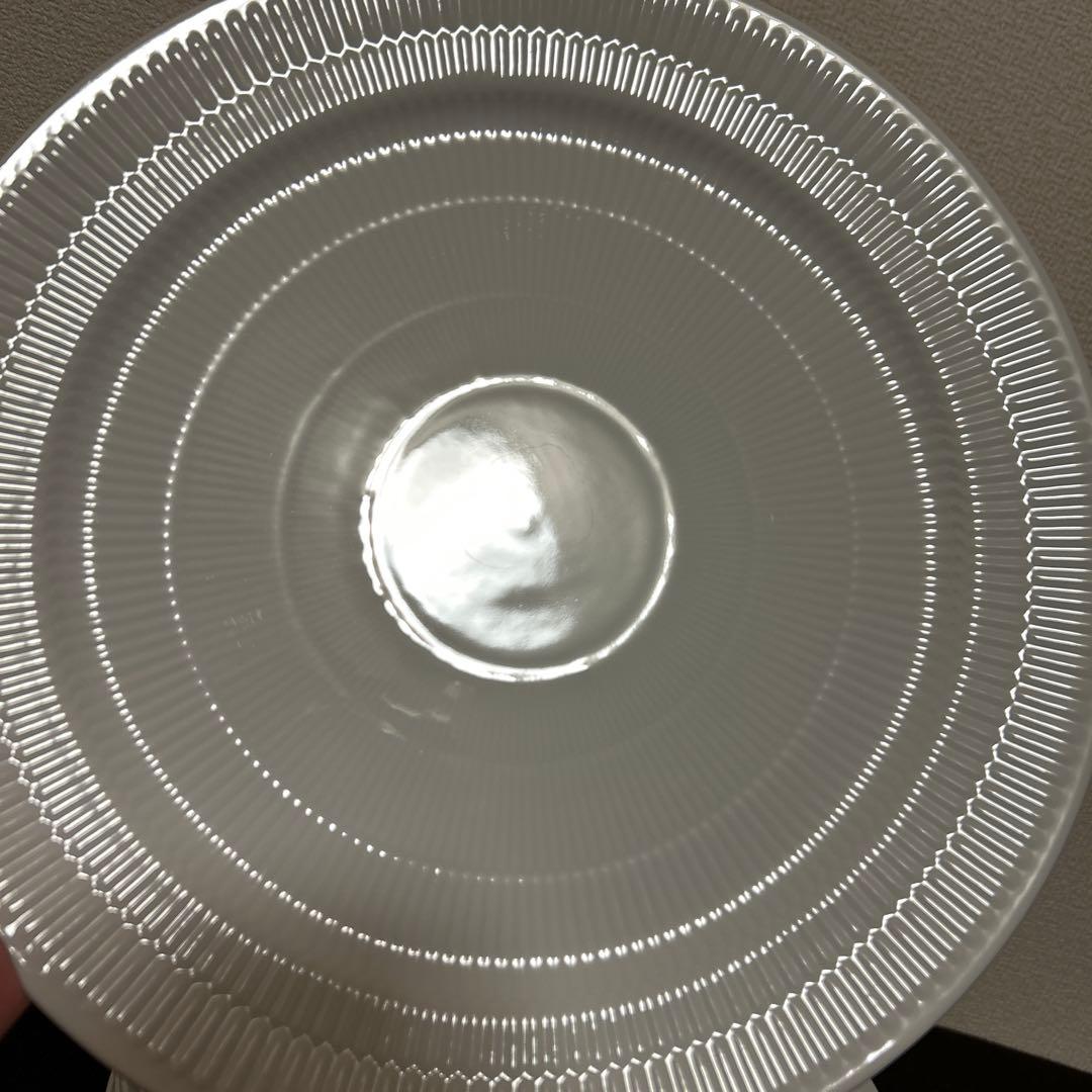 ロイヤルコペンハーゲン　ホワイトフルーテッド　ディナープレート　31cm