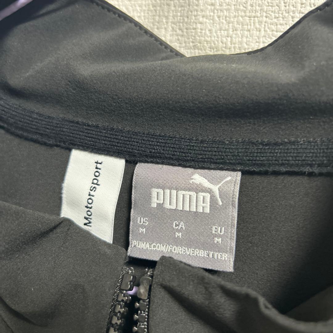 ⭐︎未使用⭐︎Puma Motorsport ブラック ウィンドブレーカー