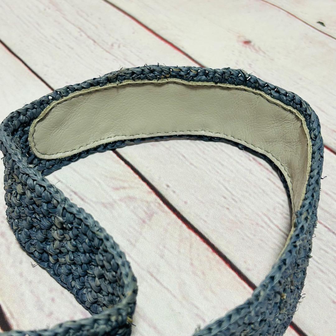 ✨極美品✨ 【ヘレンカミンスキー】ラフィアバッグ カゴバッグ ショルダーバッグ