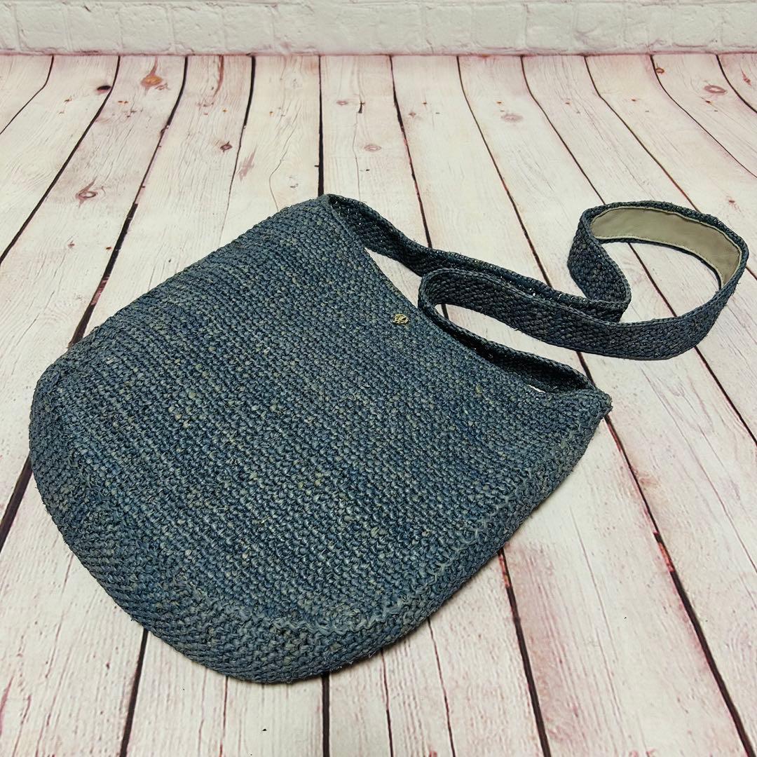 ✨極美品✨ 【ヘレンカミンスキー】ラフィアバッグ カゴバッグ ショルダーバッグ