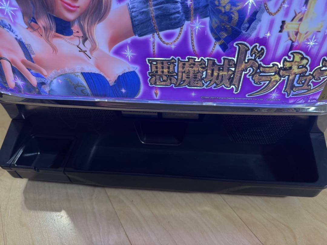 希少パチスロ実機 悪魔城ドラキュラ アンジェラパネル メダル不要機付