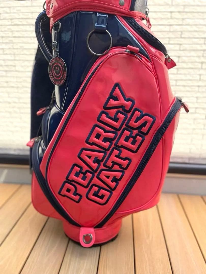 【値下げ】PEARLY GATES キャディバッグ　メンズ　レディース