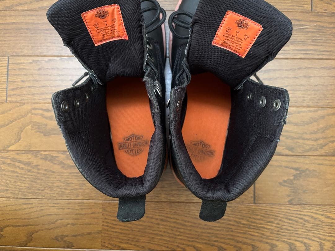 専用】ハーレーダビッドソン ブーツ/ブラック US9M、日本 27cm/ハーレー