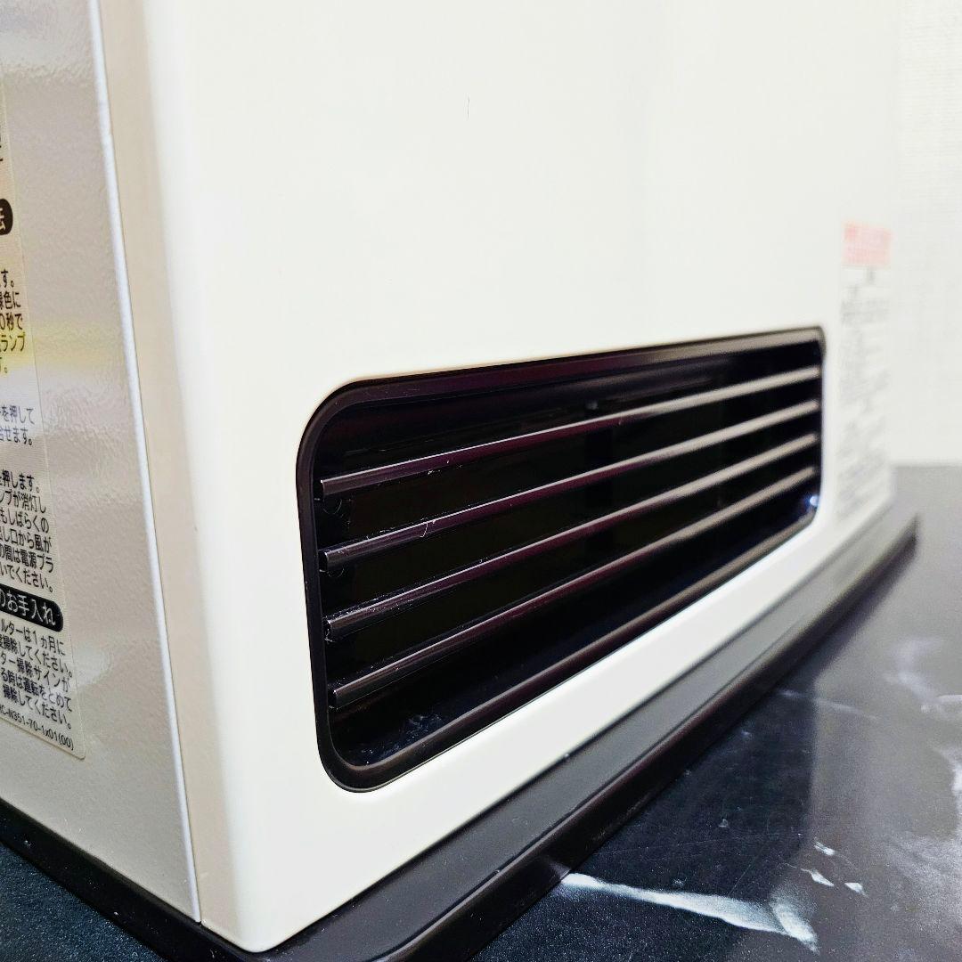 Rinnai RC-K2402E ガスファンヒーター 都市ガス ガスホース2m付