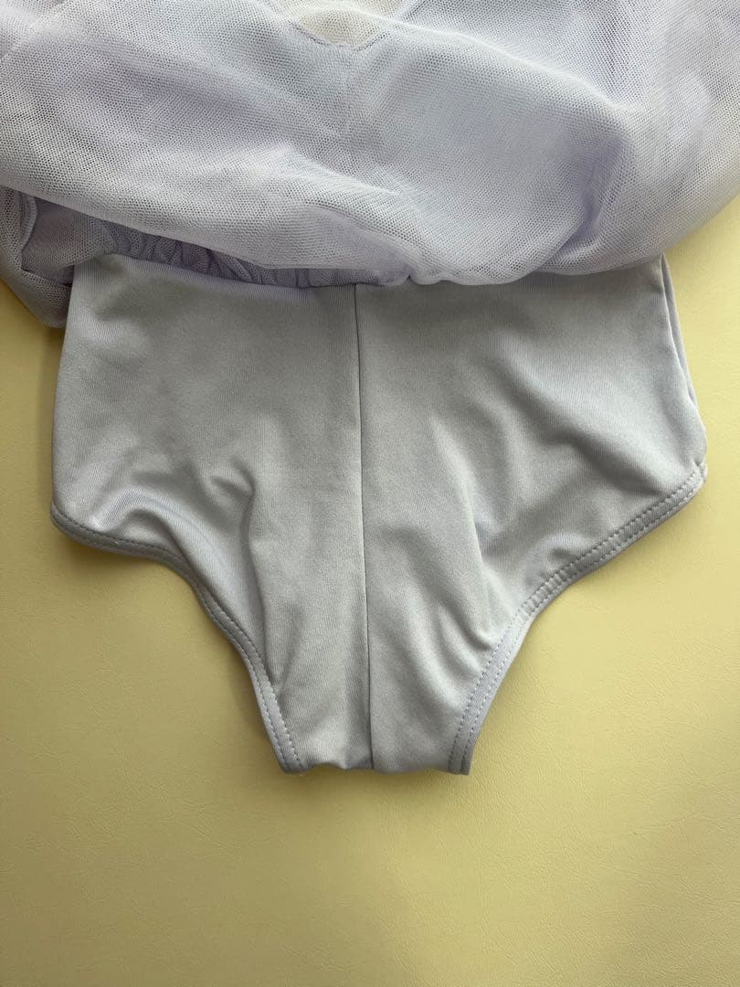 チャコット公式(chacott)スカート付レオタード バレエ パープル100cm