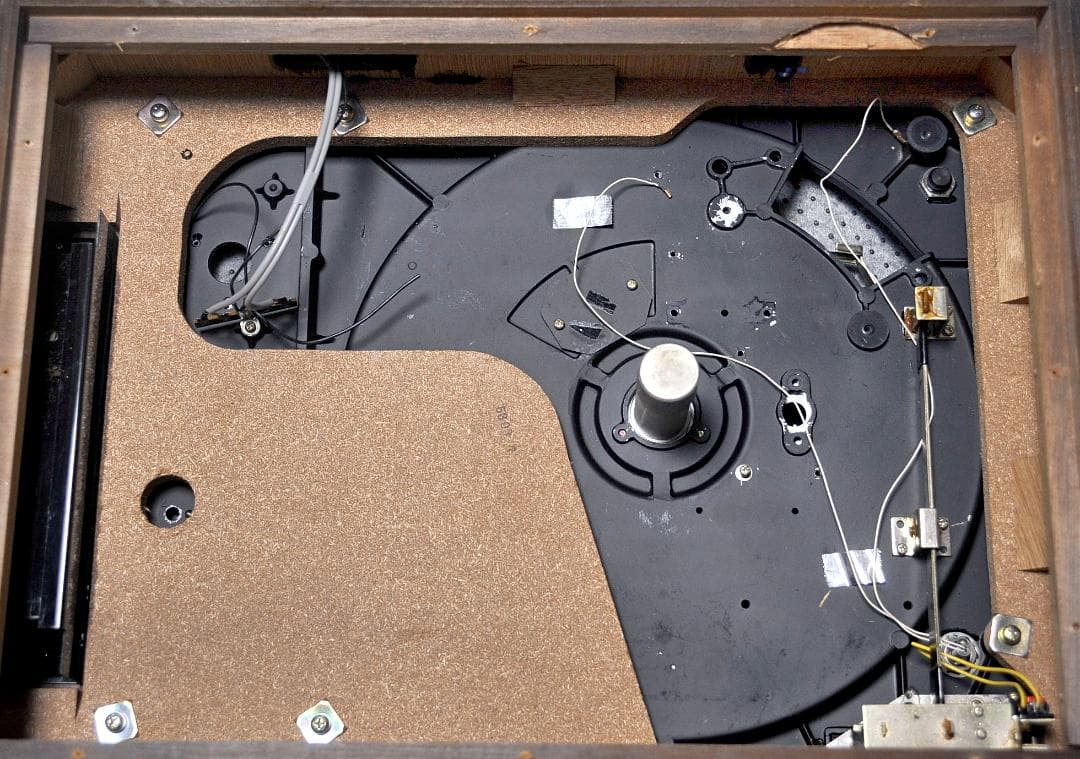 ★MICRO レコードプレーヤー型クリーナー　MR-611 　(ローズカラー)