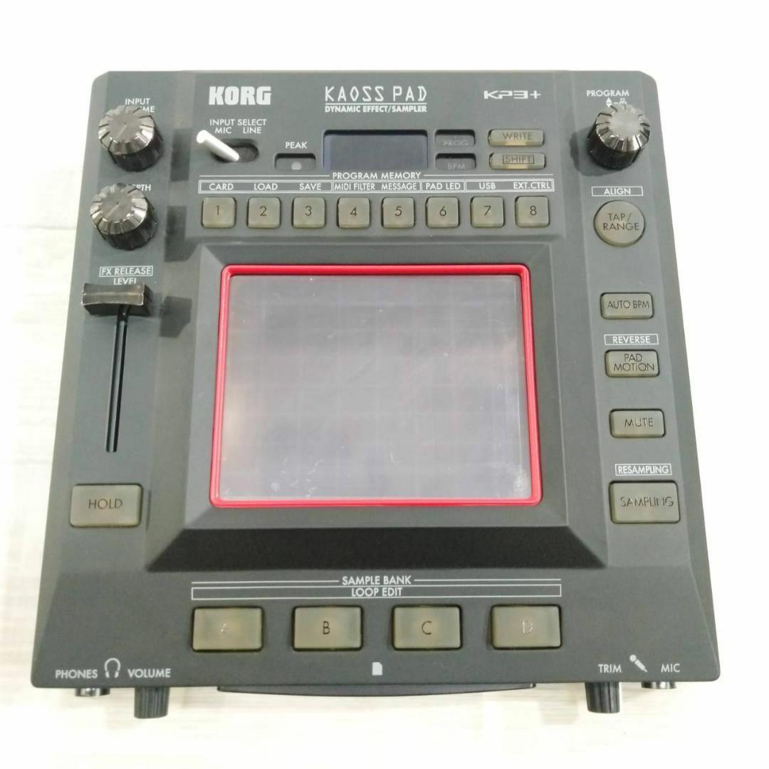 【良品】KORG コルグ DJ用マルチエフェクター KAOSS PAD KP3＋