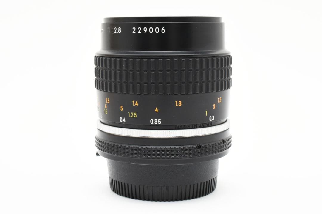 【美品】Nikon ニコン Ai-s 55mm F2.8 箱付き #H03