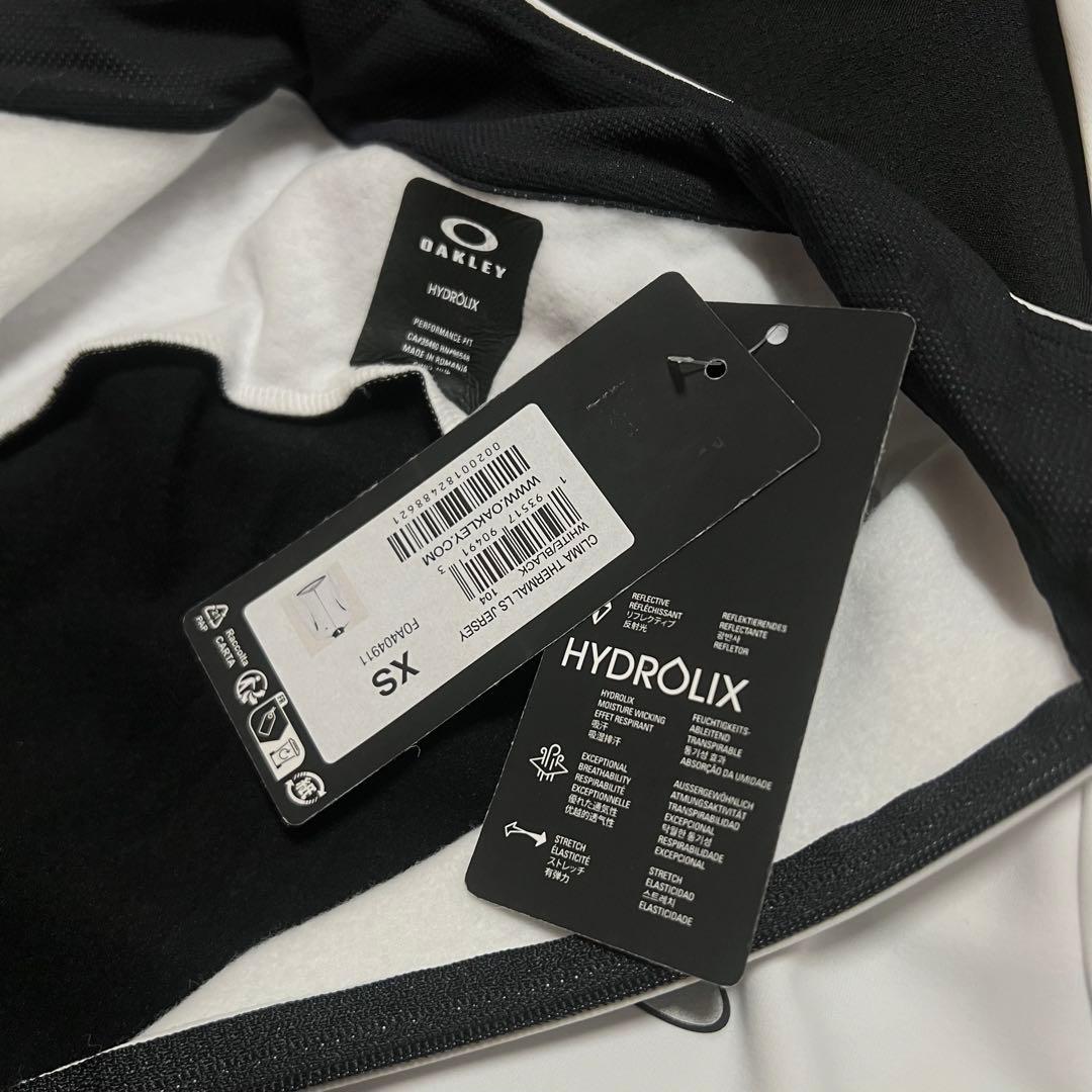 ウェア OAKLEY CLIMA THERMAL LS JERSEY / WHITE