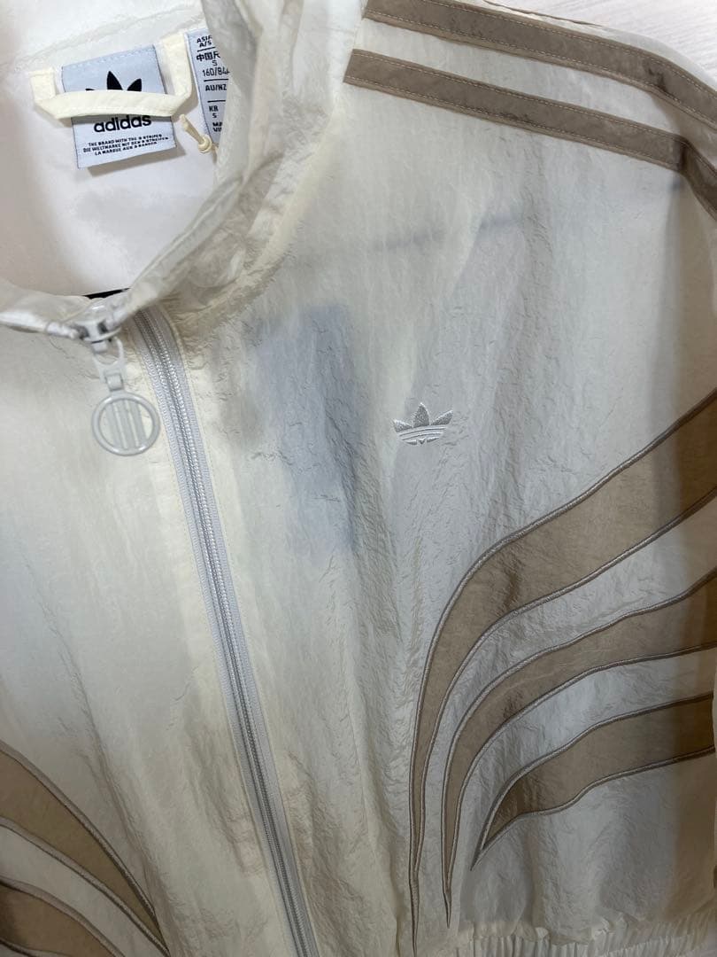 アディダス オリジナルス アトランタ カットライン ルーズナイロントラックトップ