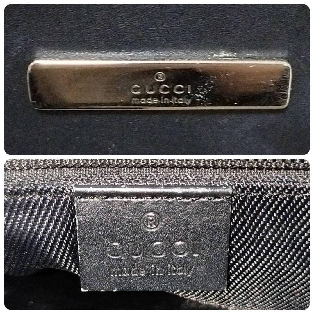 【美品】 GUCCI　グッチ　ショルダーバック　サコッシュ　GGキャンバス　袋有