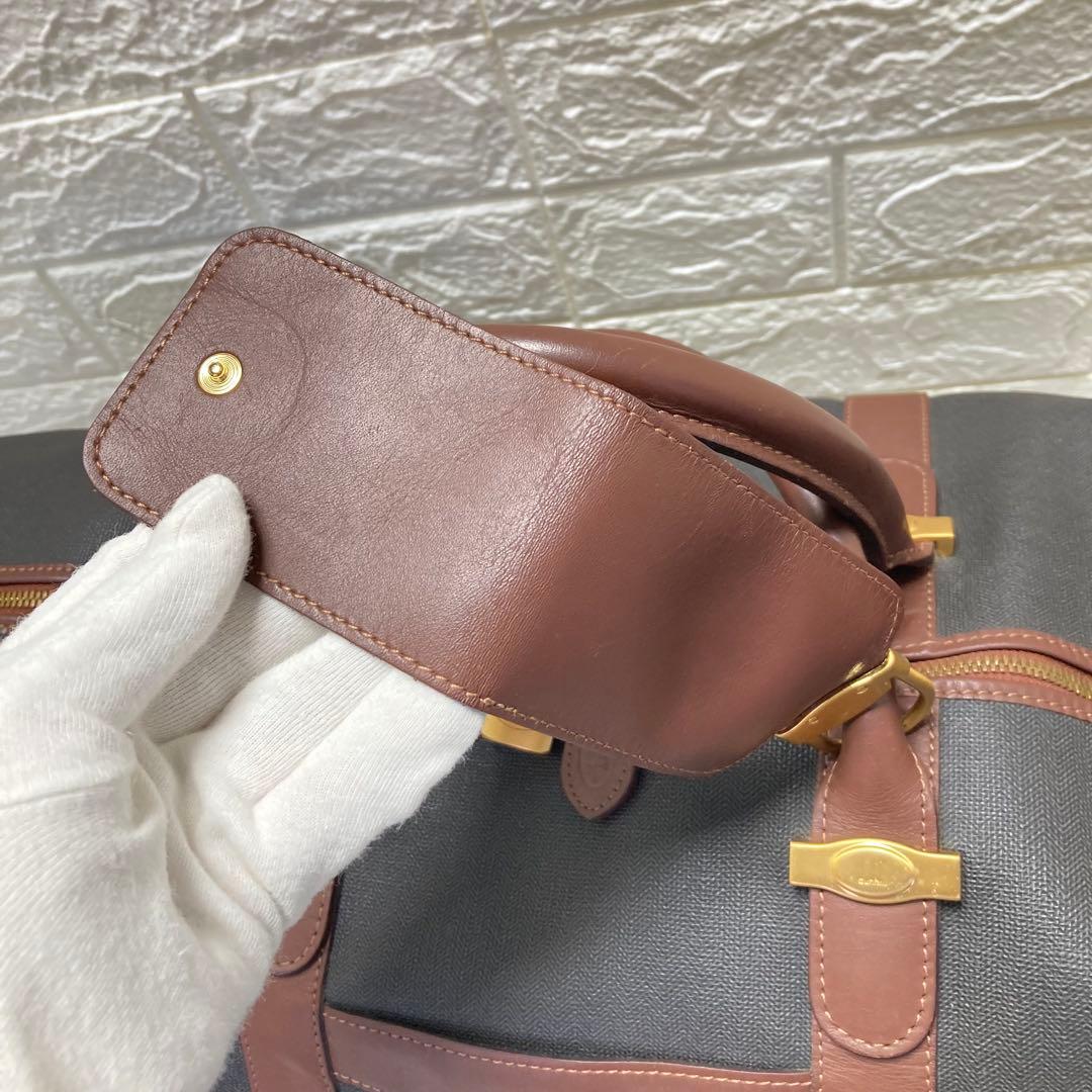 美品❗️dunhillダンヒルハンドバッグボストンバッグトラベルバッグ 旅行かばん