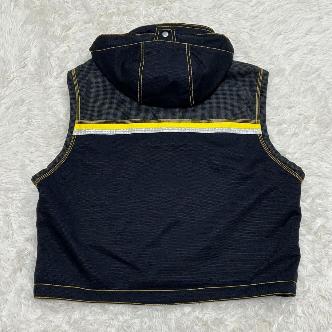 極美品 フェニックス スキーウェア ベスト L 黄色 3点セット FSG1026