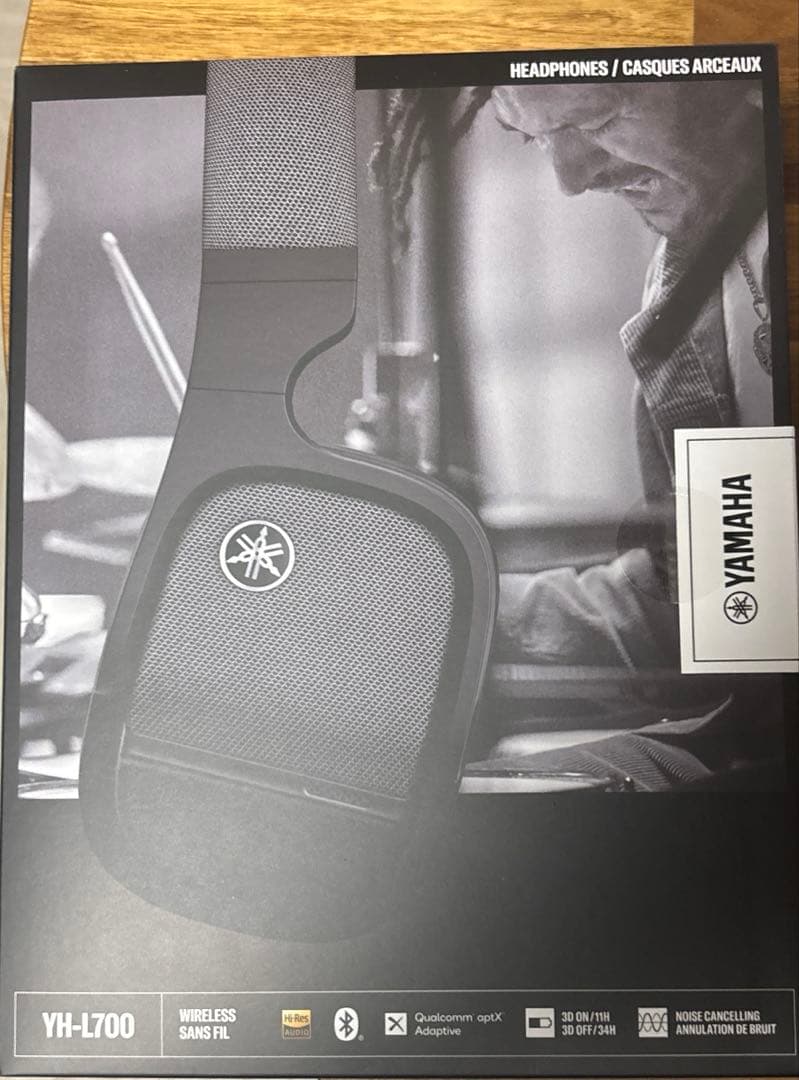 未開封 YAMAHA YH-L700A(B) ワイヤレスヘッドホン