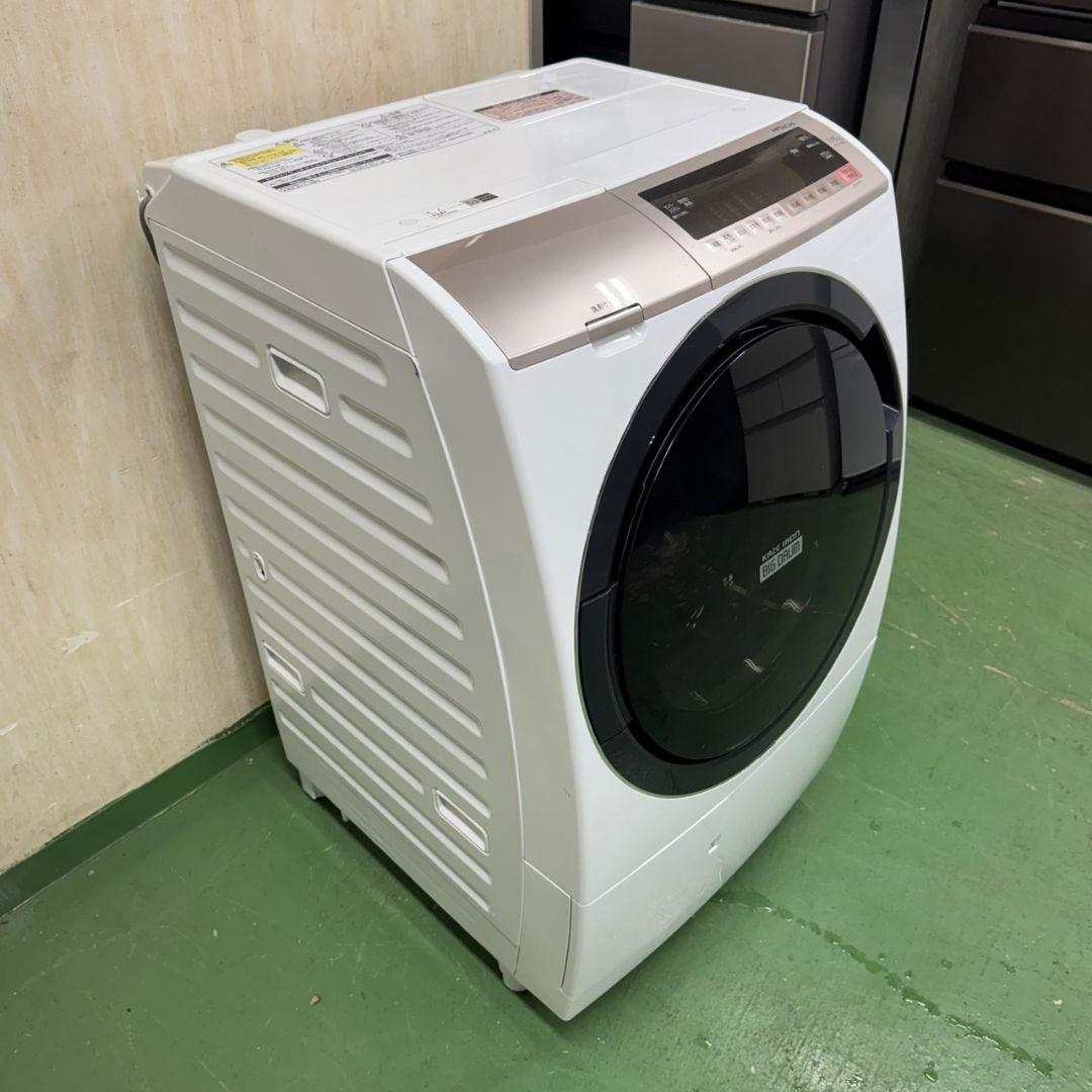 207 関東圏　ドラム式洗濯機　11キロ　6キロ　極美品　左開き　今だけ半年保証