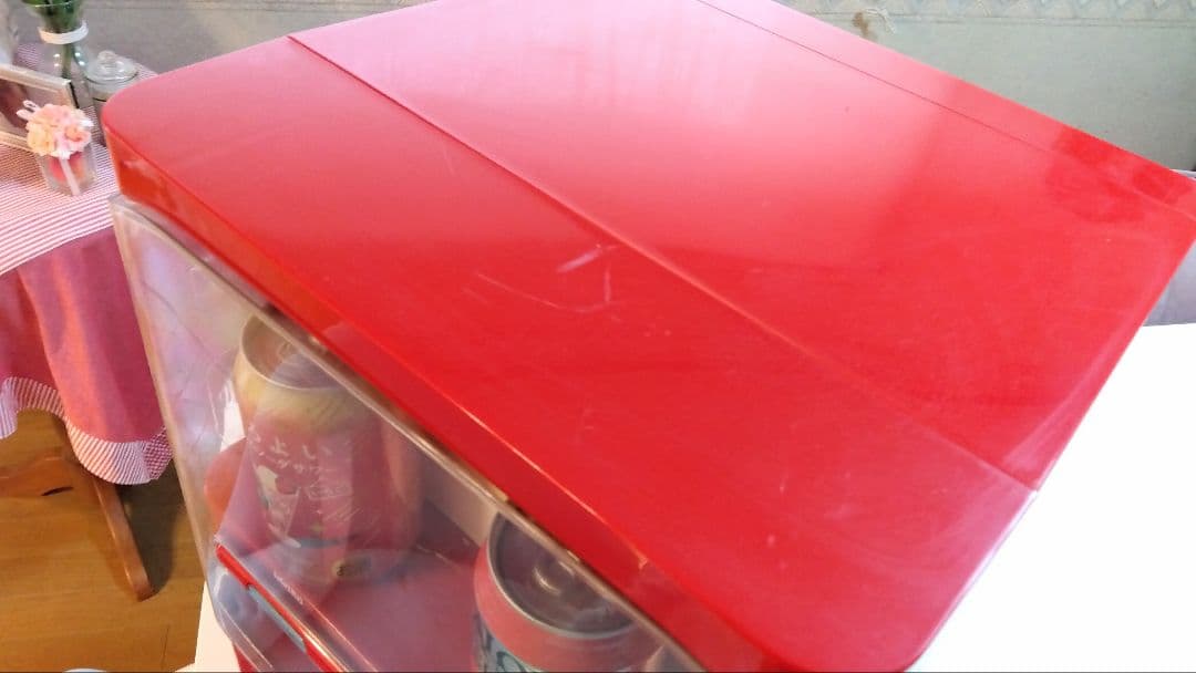 希少/美品　マサオコーポレーション　ミニ自動販売機型保冷庫　取説/全付属品付