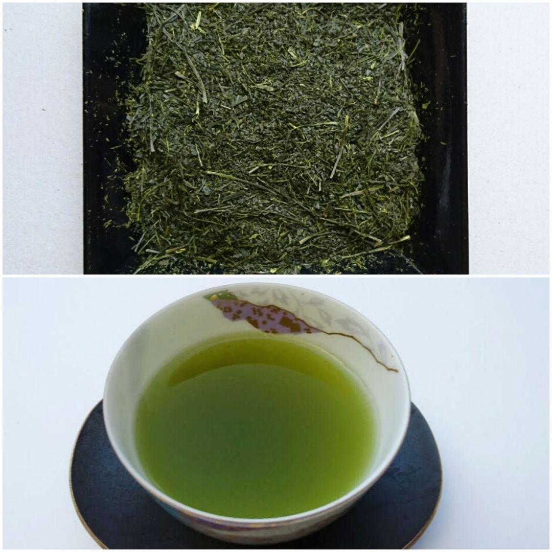 えぷすんじぇ！ 新茶自園の銘茶6袋、新茶くき茶3袋