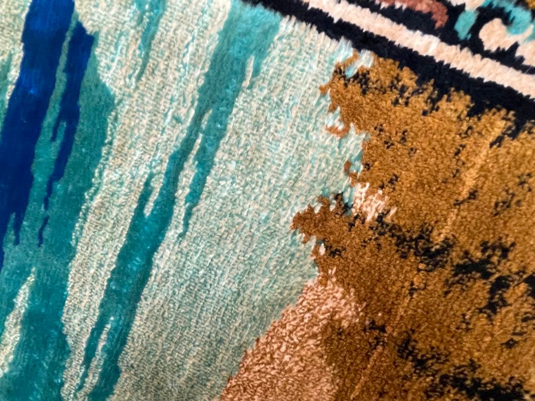 絨毯　ラグ　タペストリー　馬