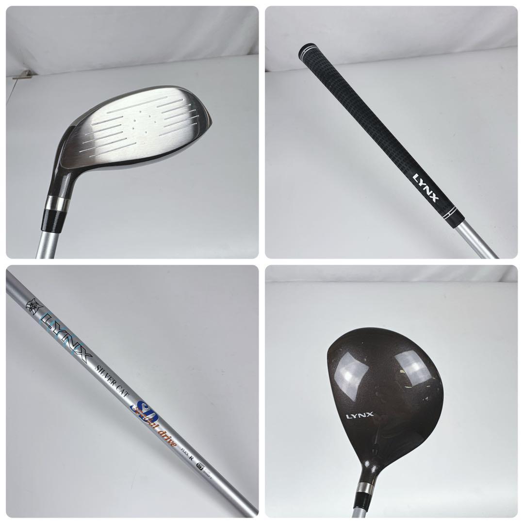 【激安‼️】リンクス LYNX SILVERCAT ゴルフクラブセット 男性右利