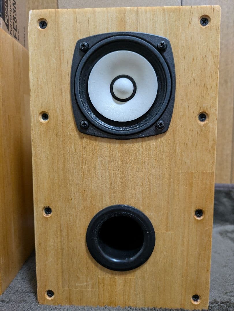 マツモト工芸さん　wooden12 Wバスレフ4スピーカー　自作スピーカー
