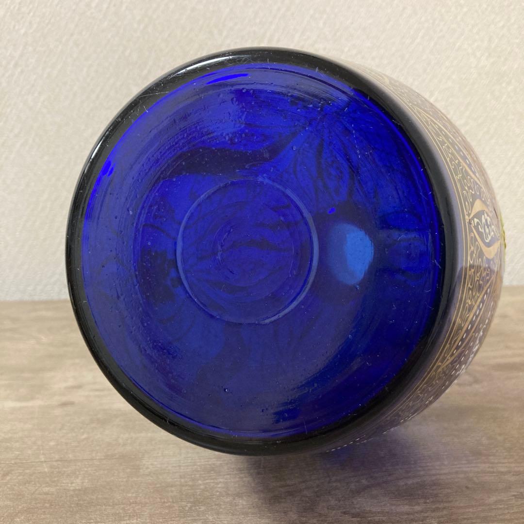 ボヘミアングラス　デキャンタ　珍品　特大　切り子　ヴィンテージ