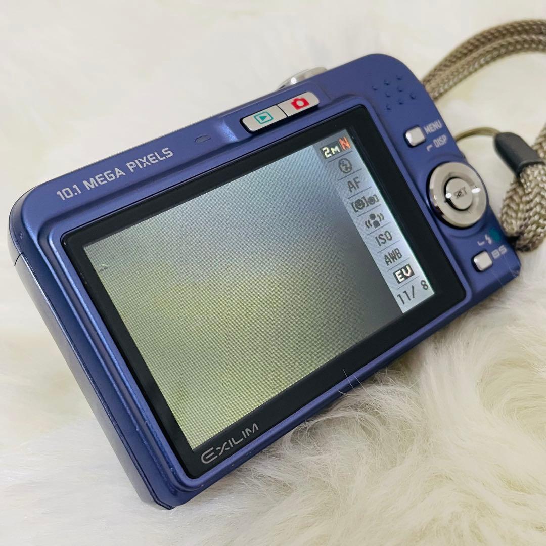 カシオ EXILIM EX-Z1080 パープル ブルー　デジカメ コンデジ