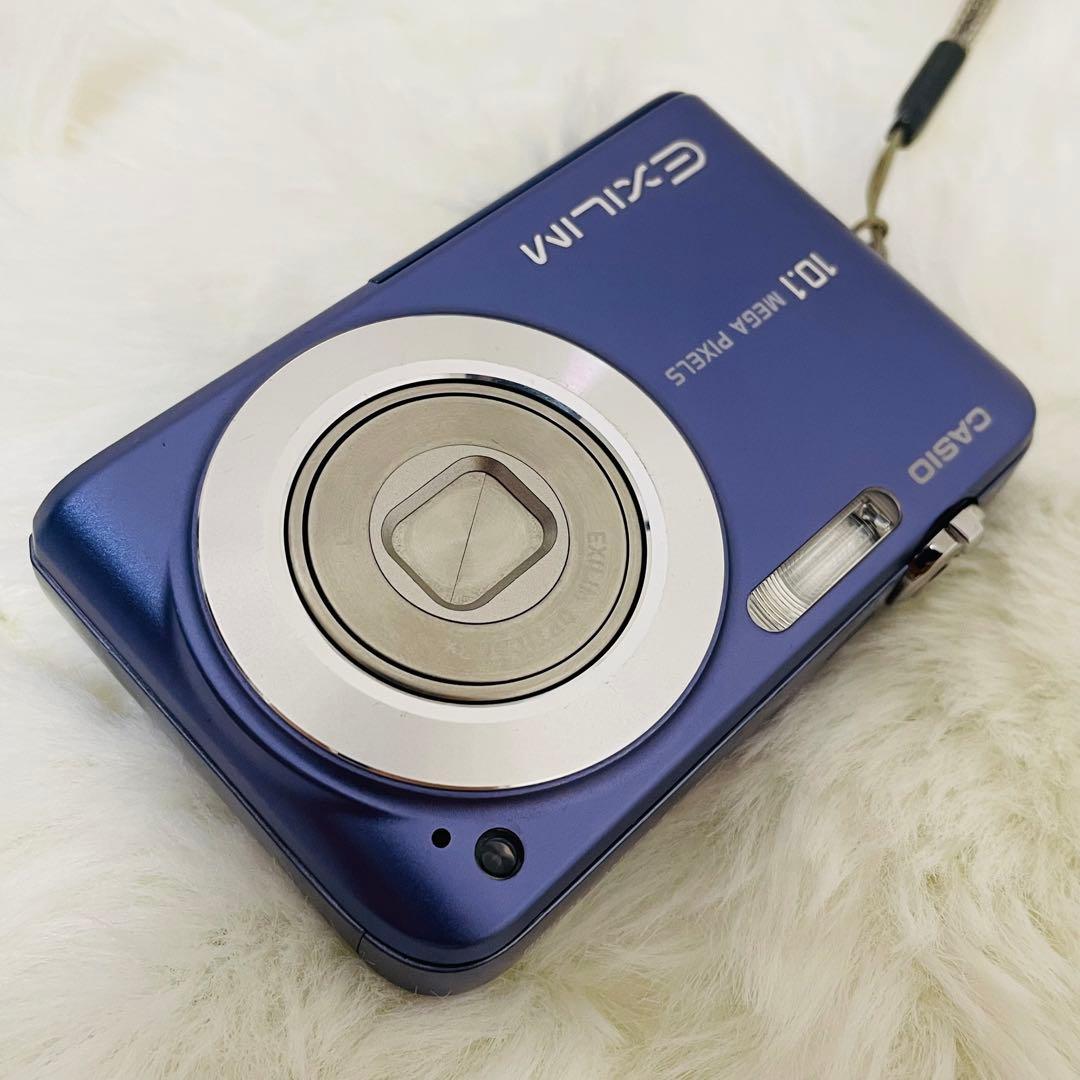 カシオ EXILIM EX-Z1080 パープル ブルー　デジカメ コンデジ