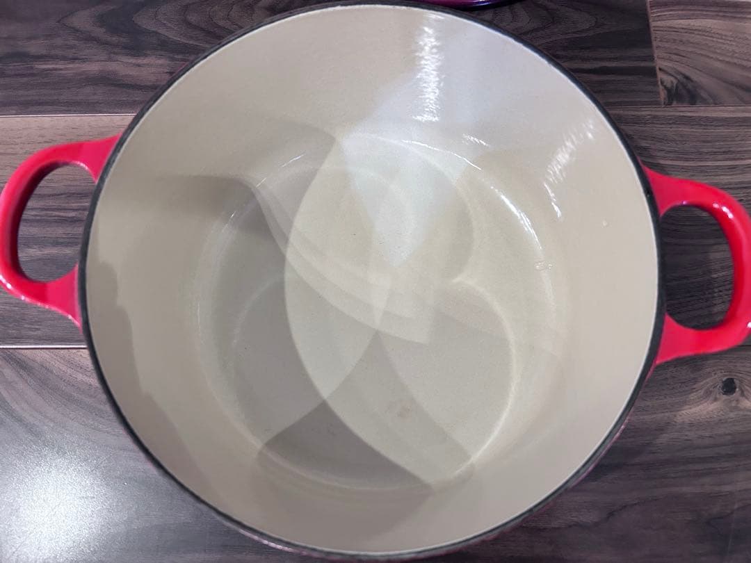 Le Creuset 赤いホーロー鍋 大