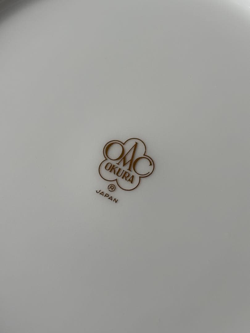 大倉陶園ブルーローズ　カップ&ソーサー6客　お皿16枚27㎝プレート計26セット