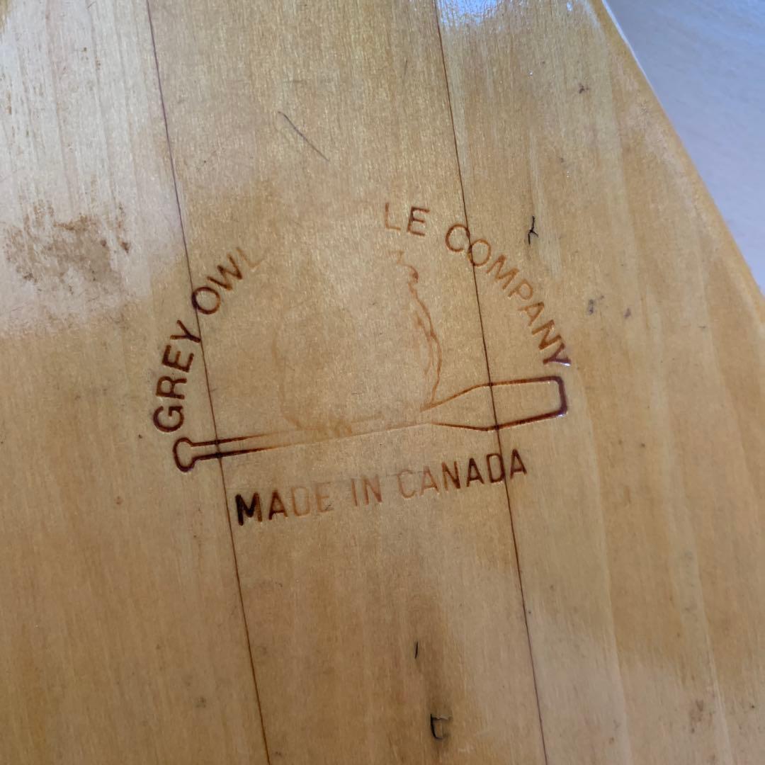 グレイオウル・パドル）　木製　カヌー　パドル