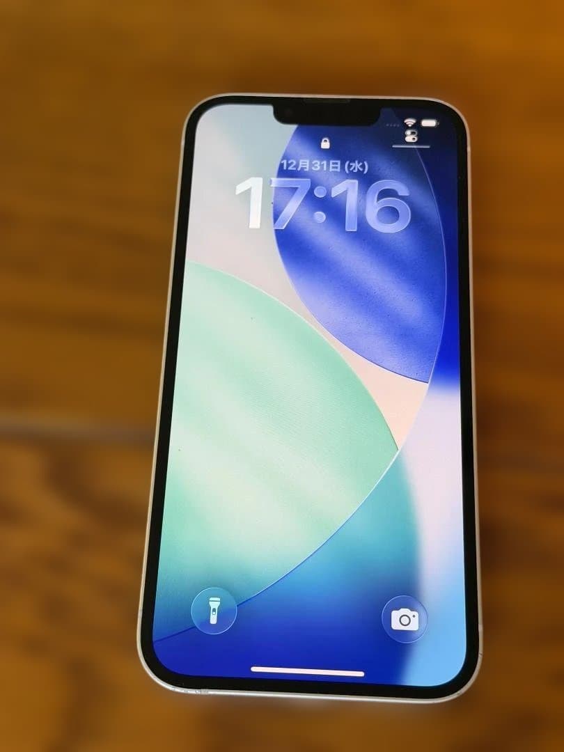 箱付きApple iPhone 13 ホワイト128GB SIMフリー